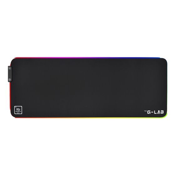 Pad Rubidium Alfombrilla de ratón para juegos Negro
