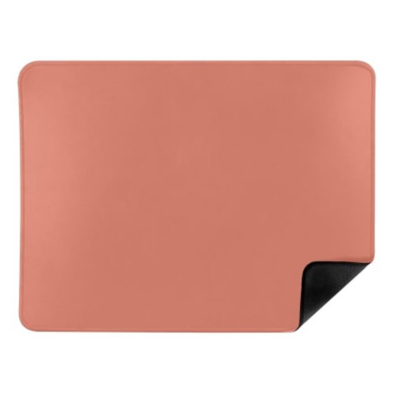 TS100XLRD alfombrilla para ratón Rojo