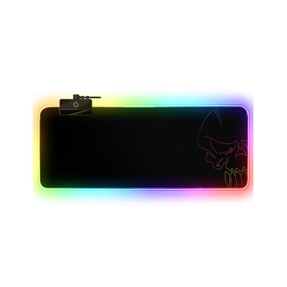 Darkskull Alfombrilla de ratón para juegos Negro, Multicolor