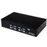 Conmutador Switch KVM 4 Puertos de Vídeo VGA USB 2.0 - 1U Rack Estante