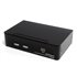 Conmutador Switch KVM - 2 puertos USB 2.0 - Audio Vídeo DVI