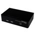 Conmutador Switch Profesional KVM 2 Puertos Vídeo DisplayPort - USB con Audio - 2560x1600