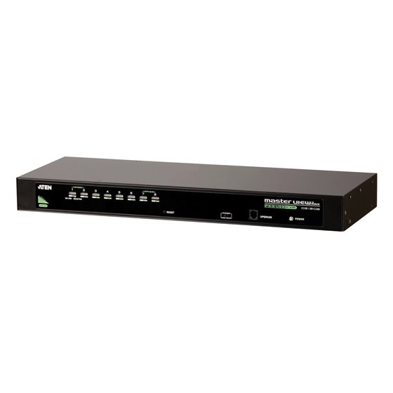 CS1308 interruptor KVM Montaje en rack Negro