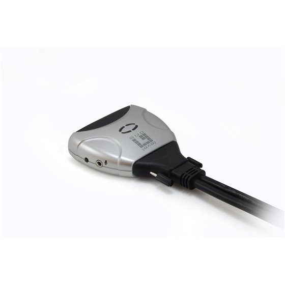 KVM de 2 puertos, DVI, USB, Audio