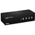 TK-440DP interruptor KVM Negro, Plata
