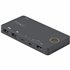 Switch Conmutador de 2 Puertos Híbrido USB-A HDMI y USB-C para 1 Monitor HDMI 2.0 4K de 60Hz para Ordenador de Sobremesa o Portá