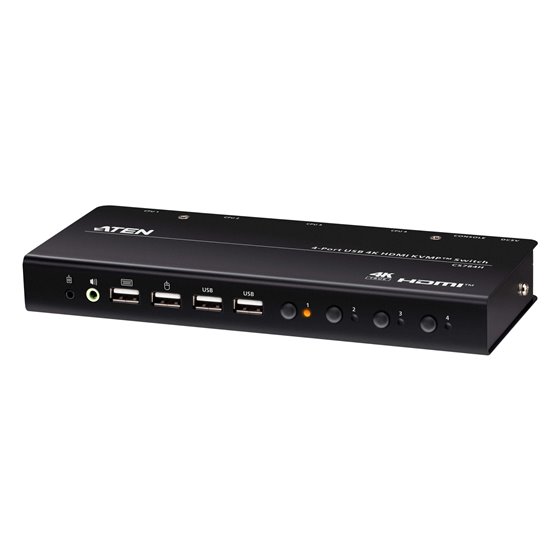 CS784H interruptor KVM Negro
