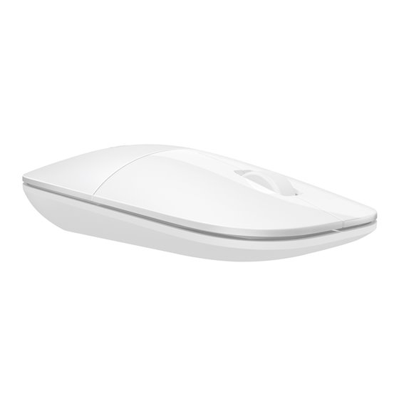 Ratón inalámbrico blanco Z3700