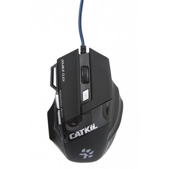Alpha ratón Juego Ambidextro USB tipo A Óptico 2400 DPI