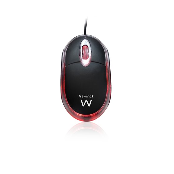 EW3174 ratón USB tipo A Óptico 1000 DPI Ambidextro