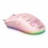 MMAX, Ratón Ultraligero 69g, Óptico 12400DPI, Chroma RGB, Soft, Rosa