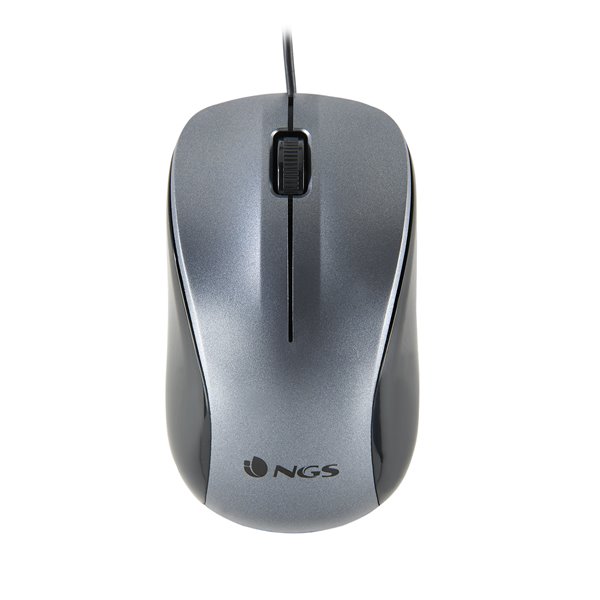 CREW ratón Oficina Ambidextro USB tipo A Óptico 1200 DPI