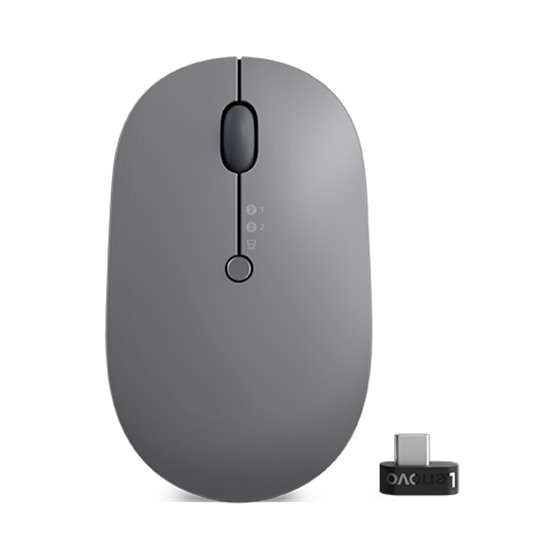 Go Multi-Device ratón Oficina Ambidextro RF Wireless + Bluetooth Óptico 2400 DPI