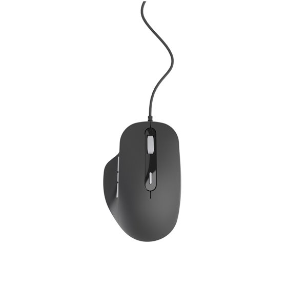 MUS-6B-02 ratón Oficina mano derecha USB tipo A Óptico 3600 DPI