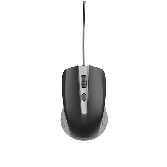 MUS-4B-01 ratón Oficina Ambidextro USB tipo A Óptico 1200 DPI