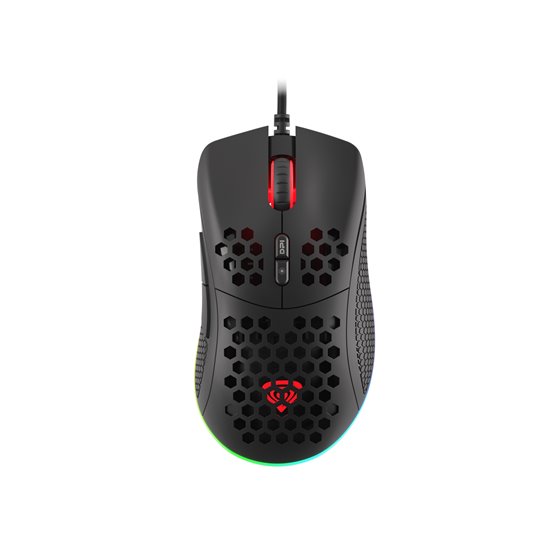 Krypton 555 ratón Juego mano derecha USB tipo A Óptico 8000 DPI