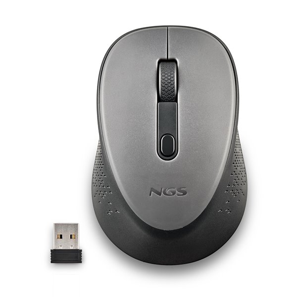 DEW ratón Oficina Ambidextro RF inalámbrico Óptico 1600 DPI