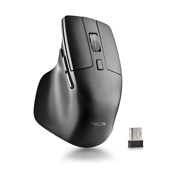 Hit-RB ratón Oficina mano derecha RF inalámbrico Óptico 1600 DPI