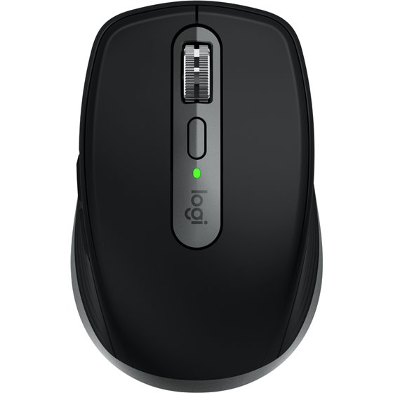 MX Anywhere 3S for Mac ratón Oficina mano derecha RF Wireless + Bluetooth Laser 8000 DPI