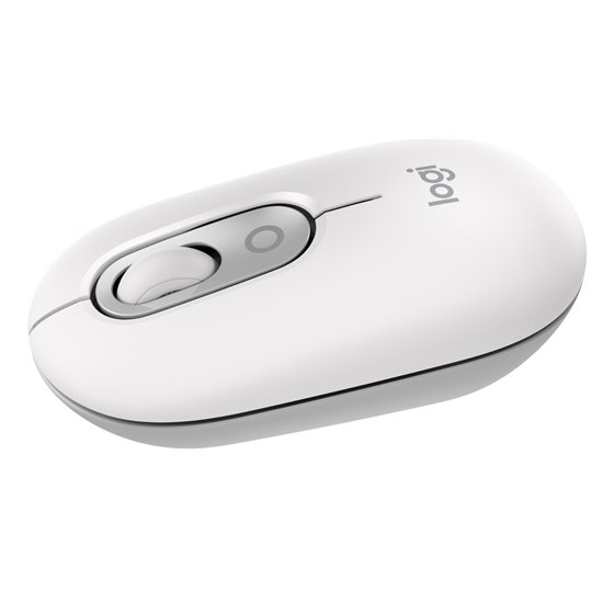 POP Mouse, ratón inalámbrico Bluetooth compacto y portátil con botones programables y clics discretos, tecnología Easy-Switch pa