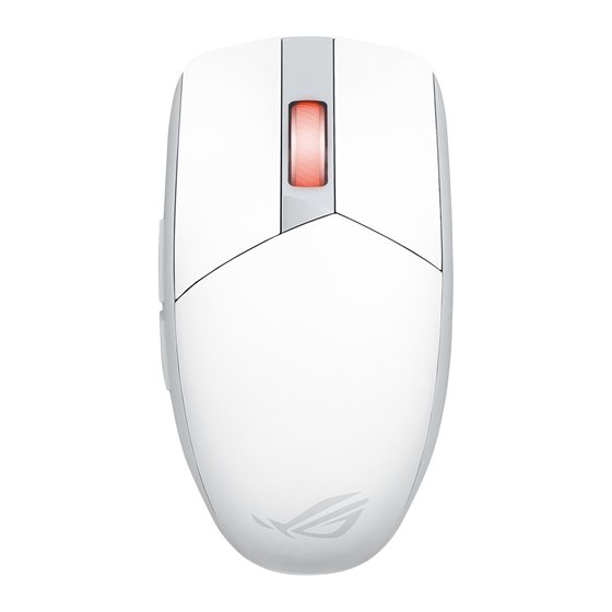 ROG Strix Impact III Wireless ratón Juego Ambidextro RF Wireless + Bluetooth Óptico 36000 DPI