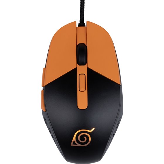 Naruto KX GAMING MOUSE ratón Juego Ambidextro USB tipo A Óptico 3600 DPI