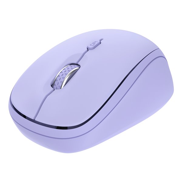 Yvi+ ratón Universal Ambidextro RF Wireless + Bluetooth Óptico 1600 DPI