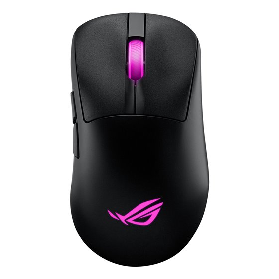 ROG Keris II Origin BLK ratón Juego mano derecha RF Wireless + Bluetooth + USB Type-A Óptico 42000 DPI