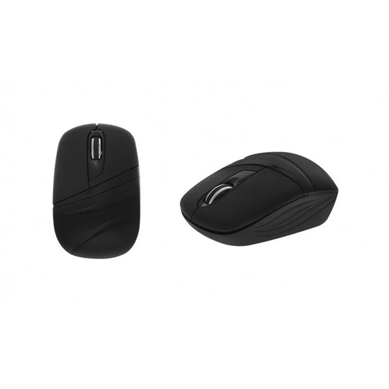 MWPOKETBK ratón Ambidextro RF inalámbrico Óptico 1600 DPI