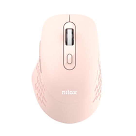 RATON DUAL WIRELESS 1600 DPI ROSA ratón Oficina Bluetooth + USB Type-A Óptico