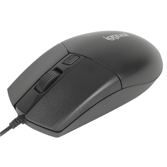 Ratón óptico COM-BUSINESS2-2400DPI negro
