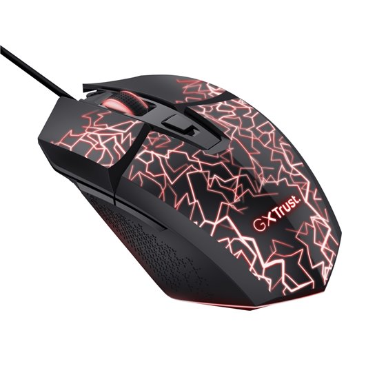 GXT 113 Felox ratón Juego mano derecha USB tipo A Óptico 6400 DPI