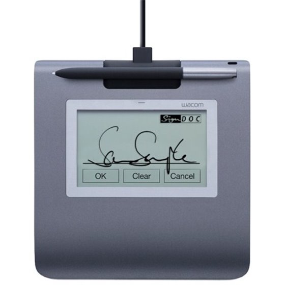 STU-430 Signature pad tableta digitalizadora Negro, Gris 2540 líneas por pulgada 96 x 60 mm USB