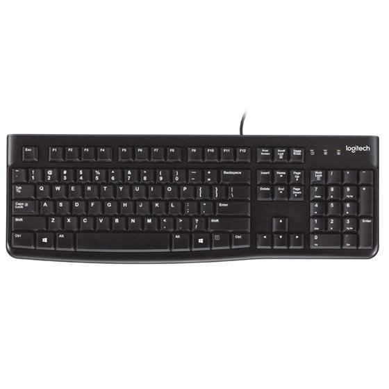 Keyboard K120 for Business teclado Universal USB QWERTY Español Negro