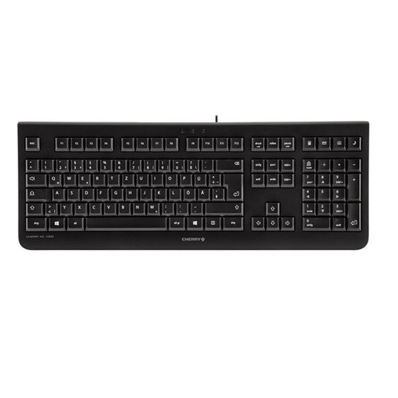 KC 1000 teclado USB QWERTY Español Negro