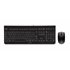 DC 2000 teclado Ratón incluido USB Español Negro
