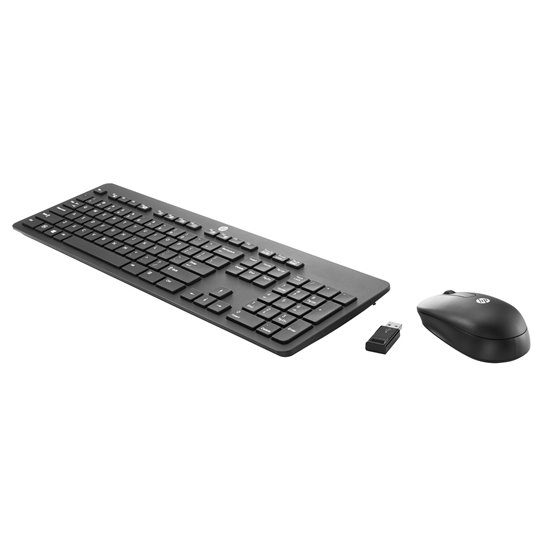 Ratón y teclado inalámbricos compactos