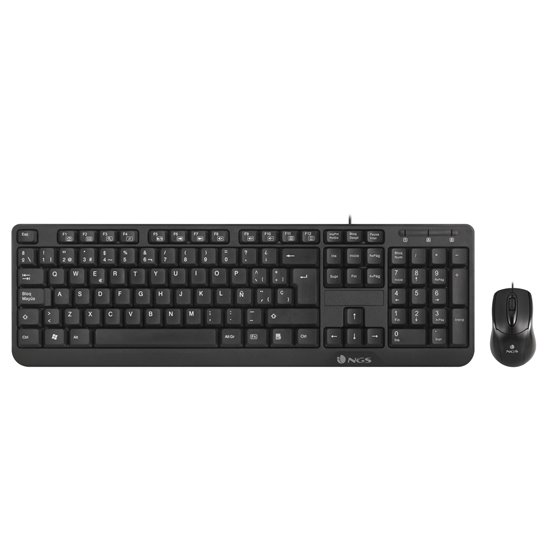 Cocoa Kit teclado Ratón incluido Hogar USB QWERTY Negro