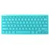 Teclado Wireless Inalámbrico Colors edition Turquesa