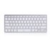 EW3161 teclado Oficina Bluetooth QWERTY Español Plata, Blanco