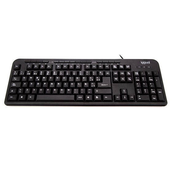 Teclado multimedia CK-BASIC-120T negro