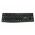 245211 teclado Oficina USB QWERTY Español Negro