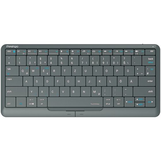 Click&Touch 2 teclado Hogar USB + Bluetooth QWERTY Español Gris