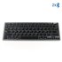 Teclado Bluetooth Slim TKL-BT negro 2 canal