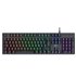 GK400 ARGB teclado Juego USB Negro