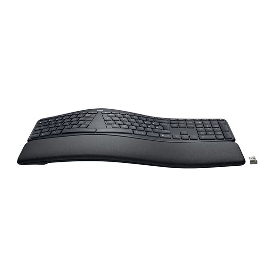 920-010350 teclado Oficina Bluetooth QWERTY Español Grafito