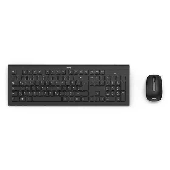 69182664 teclado Ratón incluido Hogar RF inalámbrico QWERTY Español Negro