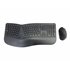 ORAZIO02ES teclado Ratón incluido Oficina RF inalámbrico QWERTY Español Negro
