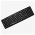 APPMX220 teclado Oficina USB QWERTY Español Negro