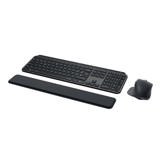 920-011610 teclado Ratón incluido Oficina Bluetooth QWERTY Español Grafito